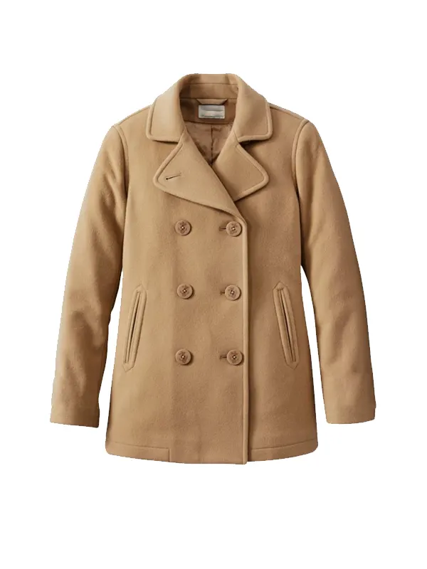 Adi Benson A Christmas Miracle Beige Coat