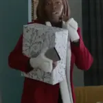 Aleta Myles Christmas On Duty Red Coat