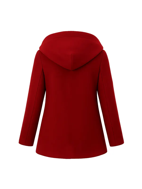 Aleta Myles Christmas On Duty Wool Coat