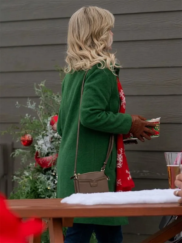 Andrea Brooks Green Coat