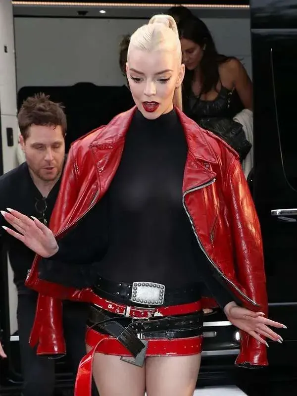 Anya Taylor Joy Red Jacket