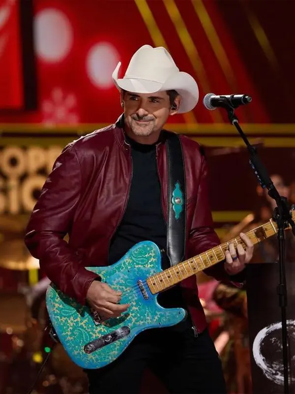 Brad Paisley A Grand Ole Opry Christmas Maroon Jacket