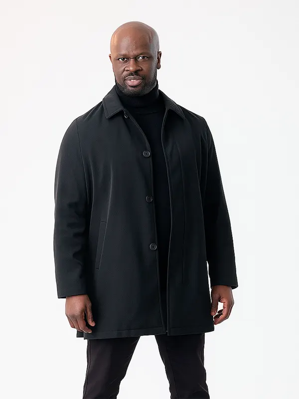 Cedric De Souza Christmas Above The Clouds Cotton Coat