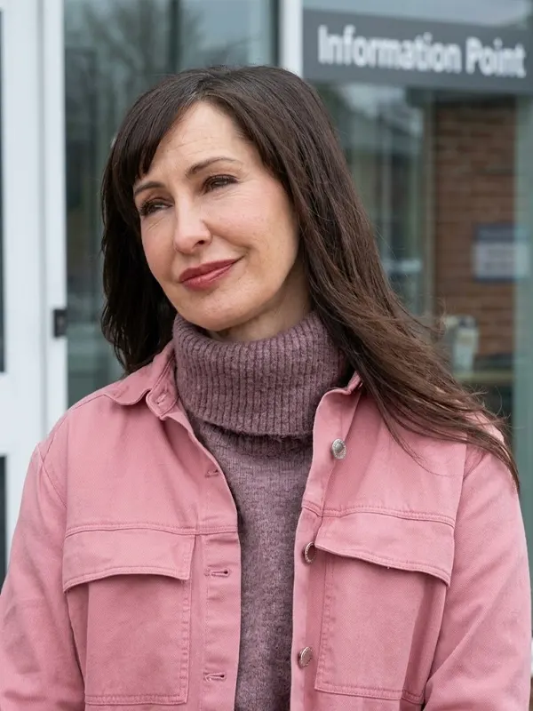 A Royal Christmas Tail Pink Jacket