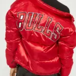 Chicago Bulls Puffer Red