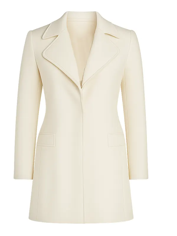 Christmas Above The Clouds White Coat