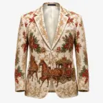 Christmas Artistic Reindeer Blazer