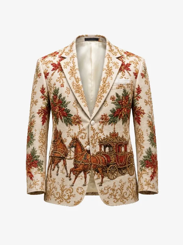Christmas Artistic Reindeer Blazer