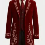 Christmas Embroidered Tailcoat