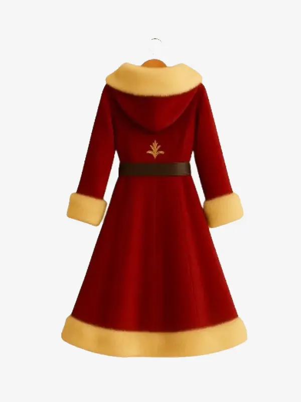 Christmas Gold Embroidered Coat