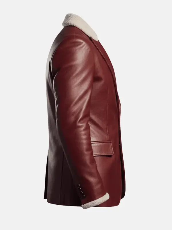 Christmas Leather Blazer