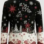 Christmas Party Corduroy Blazer Back