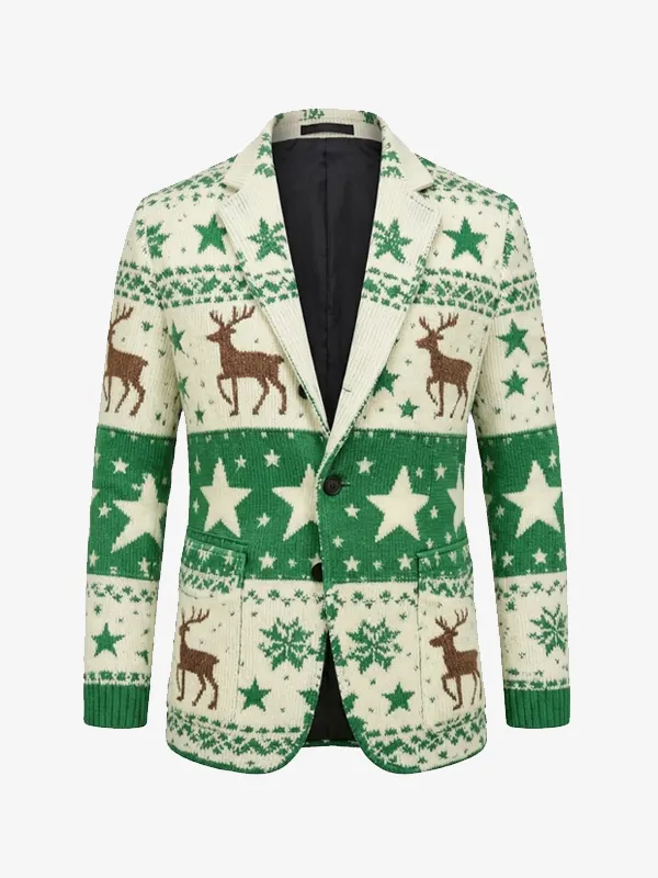 Christmas Reindeer Blazer