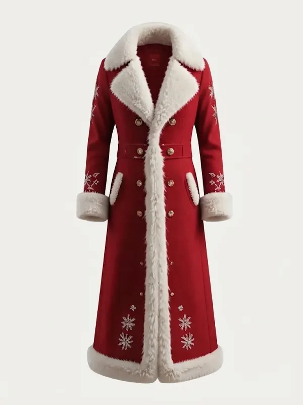 Christmas Santa Claus Red Coat