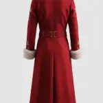 Christmas Santa Claus Red Coat Back