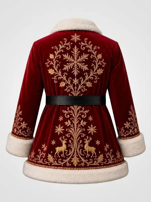 Christmas Santa Velvet Jacket