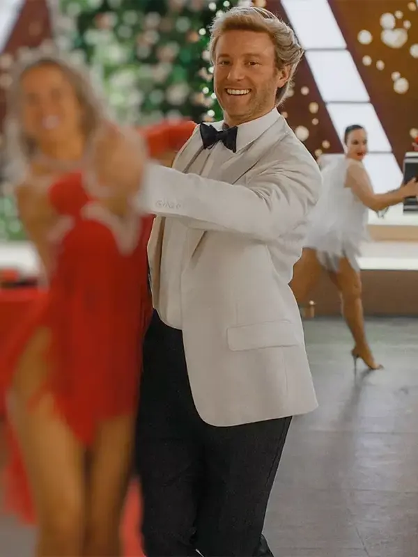 Trent Whiddon Christmas White Blazer