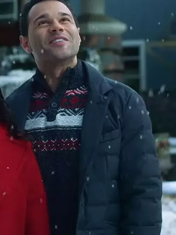 Corbin Bleu A Christmas Dance Reunion Blaxk Jacket