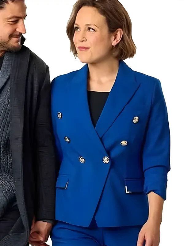 Erin Krakow Christmas Above The Clouds Blazer