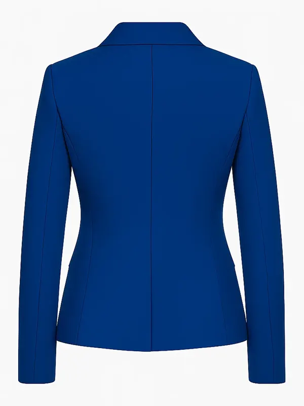 Erin Krakow Christmas Above The Clouds Blue Blazer