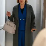 Erin Krakow Christmas Gray Blazer