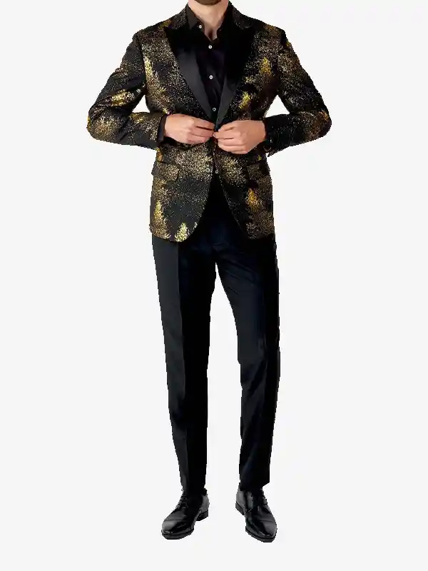 Mens Stylish Festive Christmas Blazer