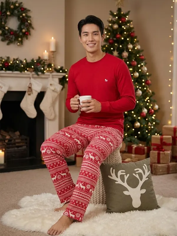 Festive Nights Christmas Holiday Pyjama Set