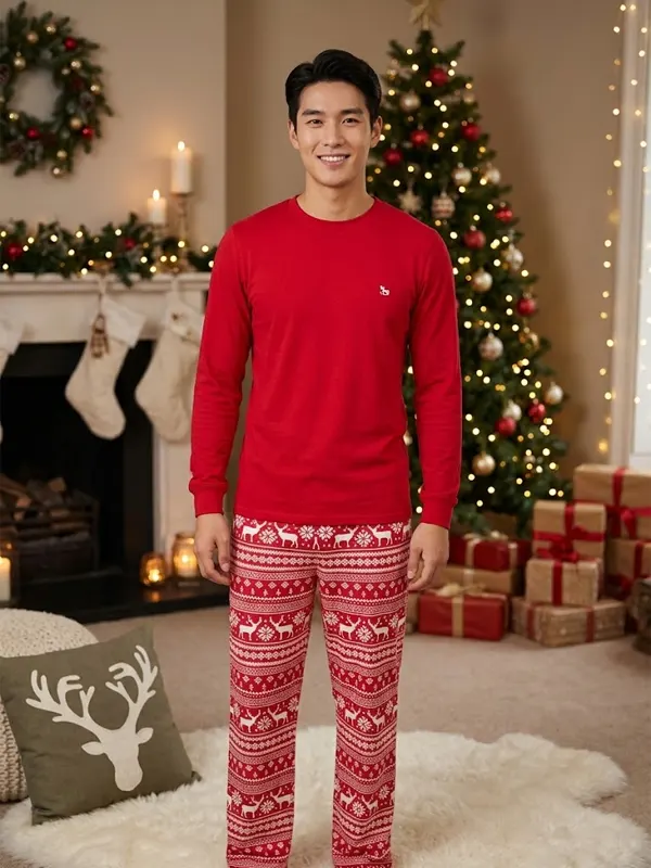 Festive Nights Christmas Pyjama Set for man