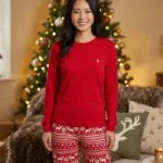 Festive Nights Christmas Pyjama Set for women
