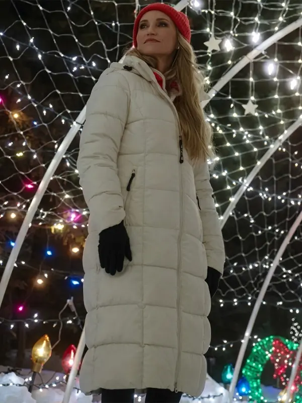 Fiona Gubelmann A Royal Montana Christmas Puffer Coat