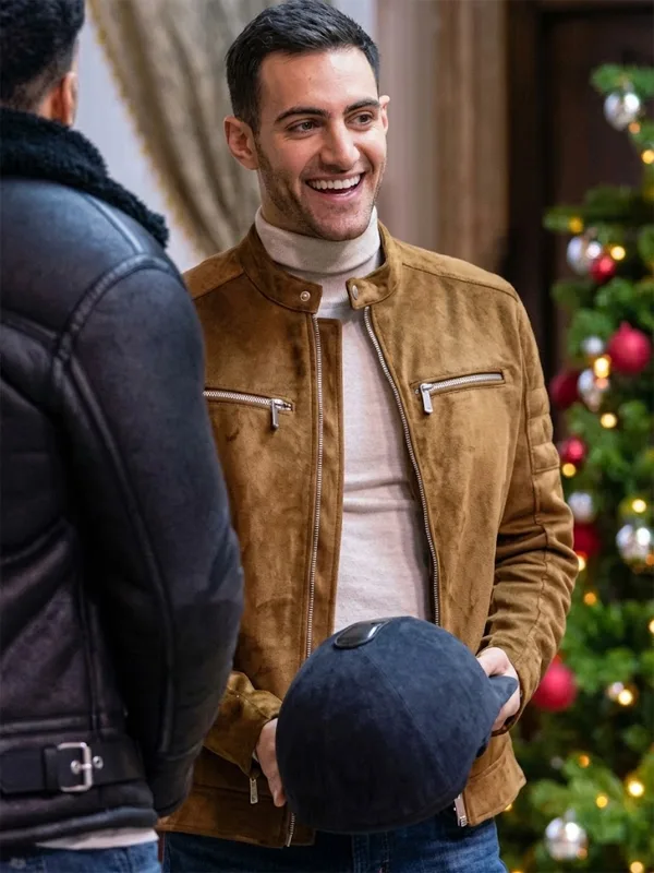 Garrett Marcantel 12 Dates Of Christmas Brown Jacket