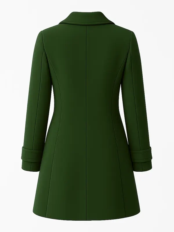 Ginna Claire Mason A Newport Christmas Back Coat