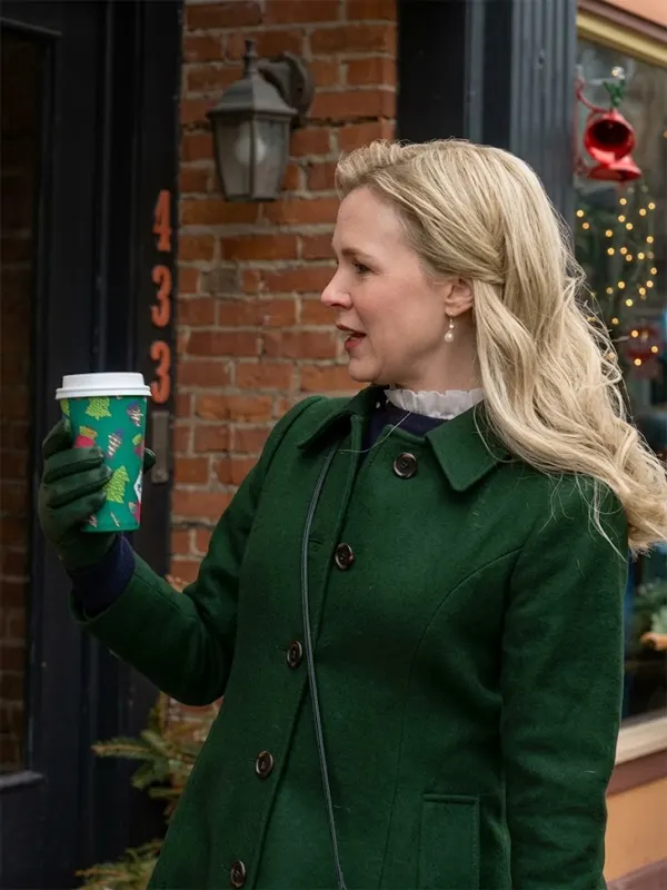 Ginna Claire Mason Green Coat