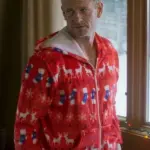 Greyson’s festive movie jumpsuit.
