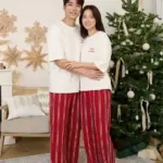 Happy Holidays Christmas Pyjama Set