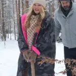 Ivy Allen A European Christmas wool Coat
