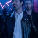 Joe Jonas Black Jacket