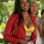 Justine Skye Grown Ish Red Jacket