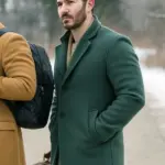 Kevin Jonas A Very Jonas Christmas Movie Green Coat