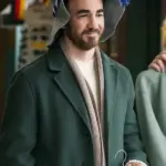 Kevin Jonas A Very Jonas Christmas Movie wool Coat