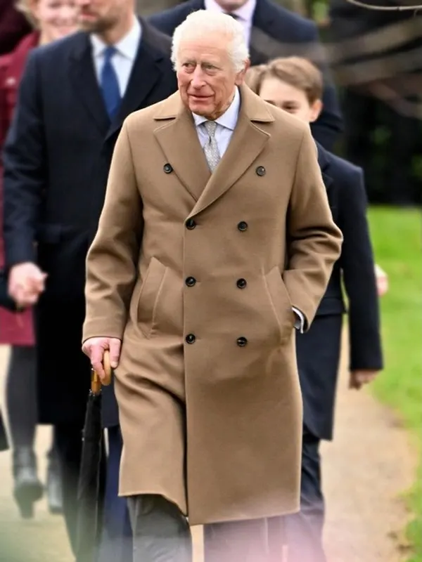 King Charles Christmas Service Coat