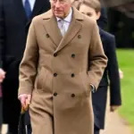 King Charles Christmas Service Long Coat