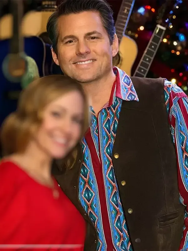 Kristoffer Polaha A Grand Ole Opry Christmas Brown Vest