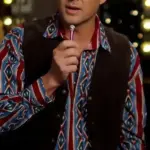 Kristoffer Polaha Brown Vest