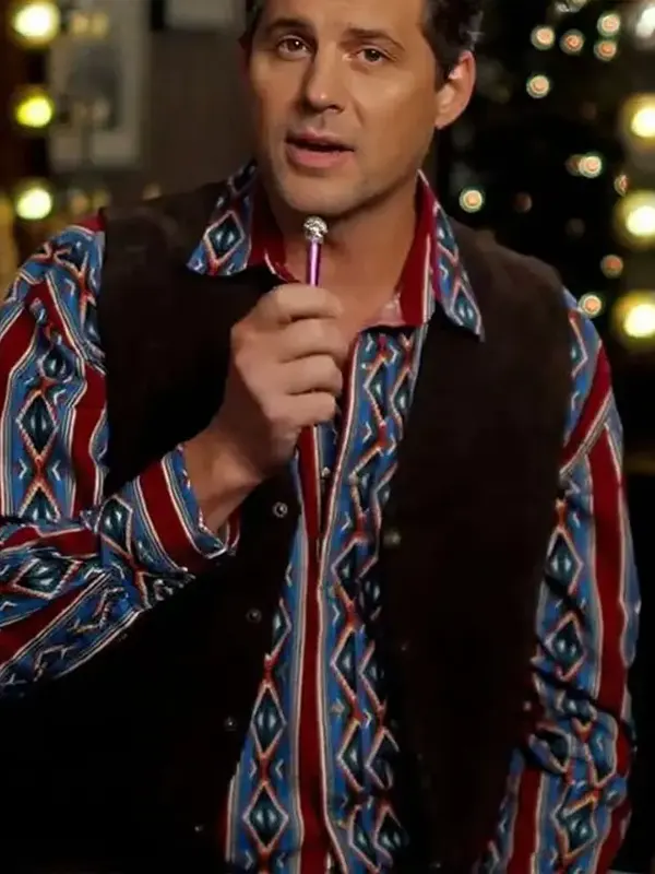 Kristoffer Polaha Brown Vest