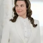 Meghan Ory A Christmas Angel Match White Blazer