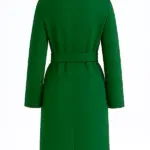 Meghan Ory A Christmas Angel Match wool Coat Back