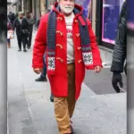 Mens Arnold Schwarzenegger Wool Coat