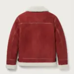 Men Christmas Biker Jacket Back