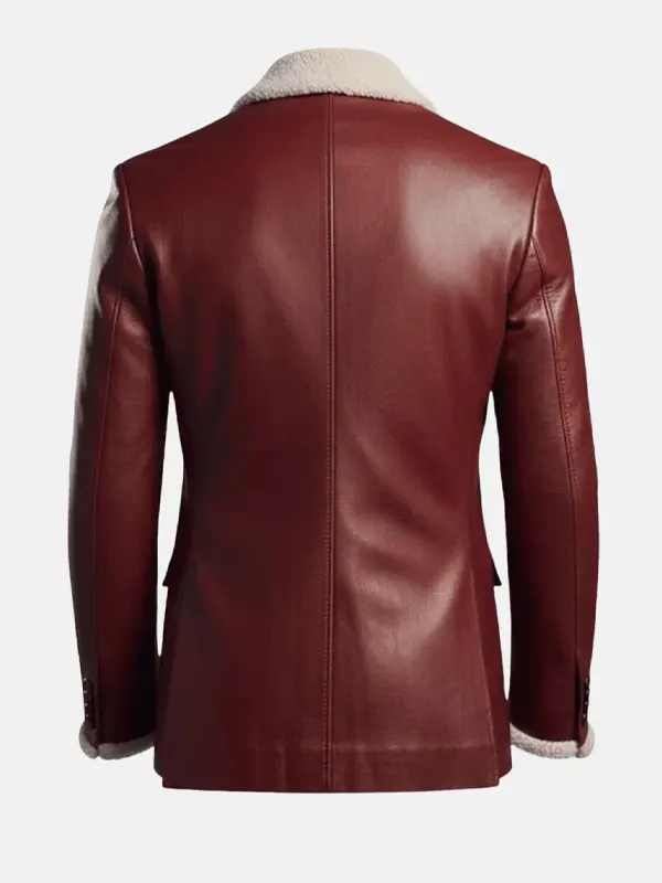 Men Christmas Blazer Back